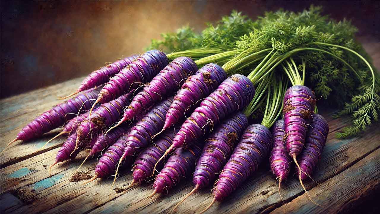 carottes violettes