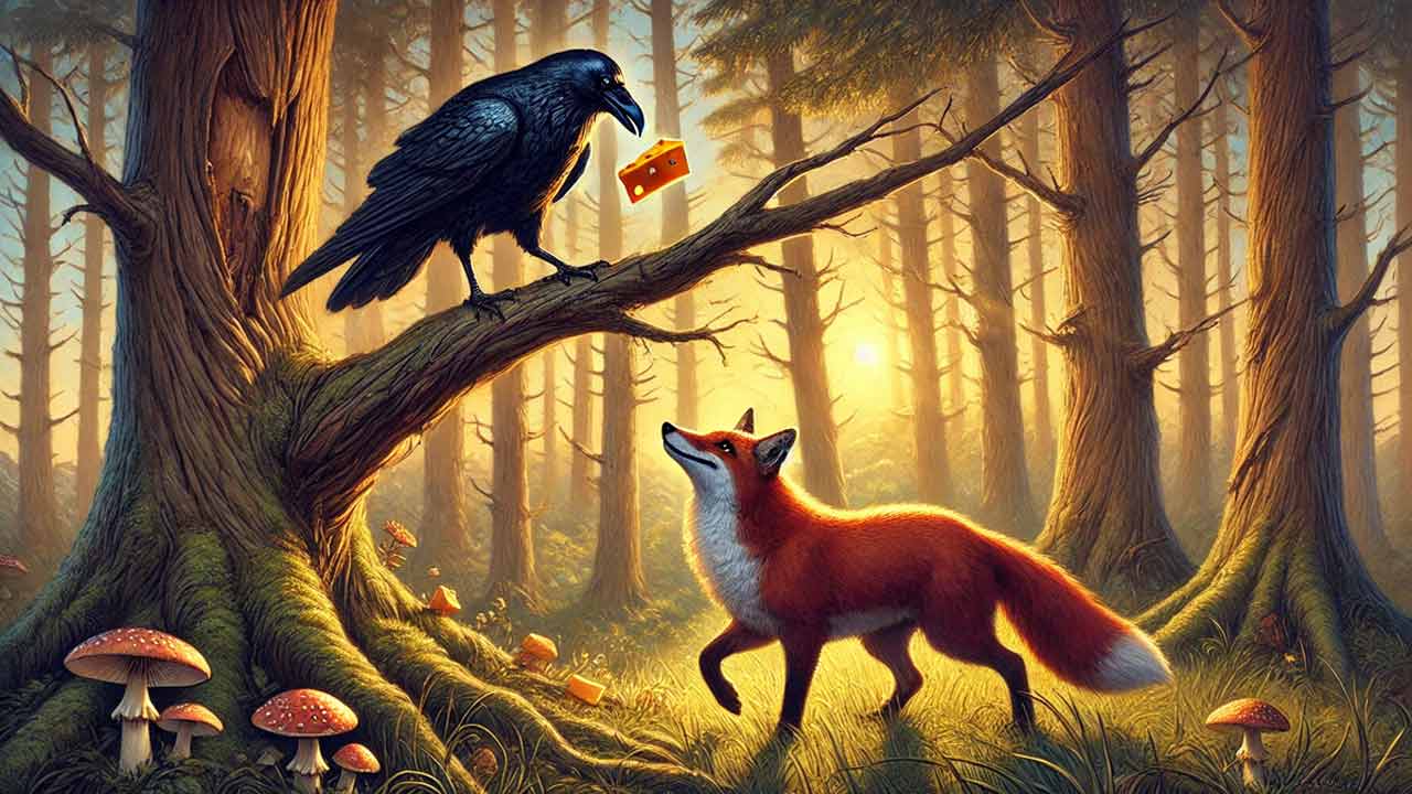 corbeau et le renard fable