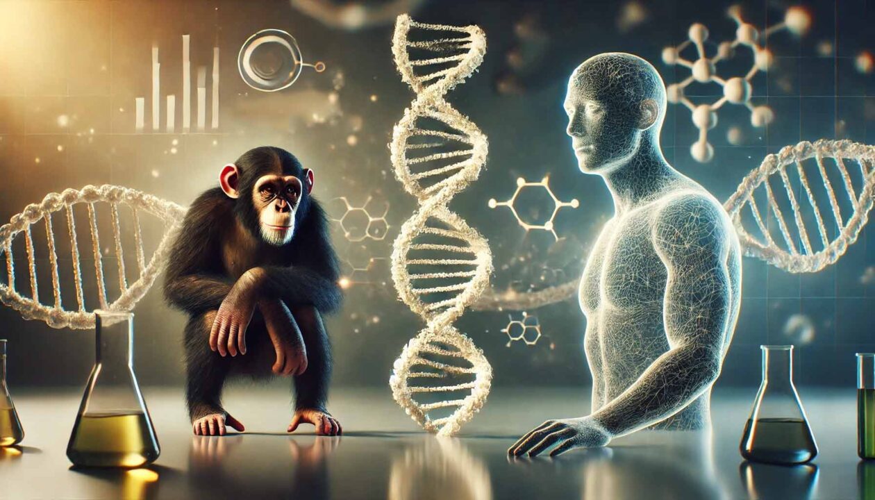 humain chimpanze