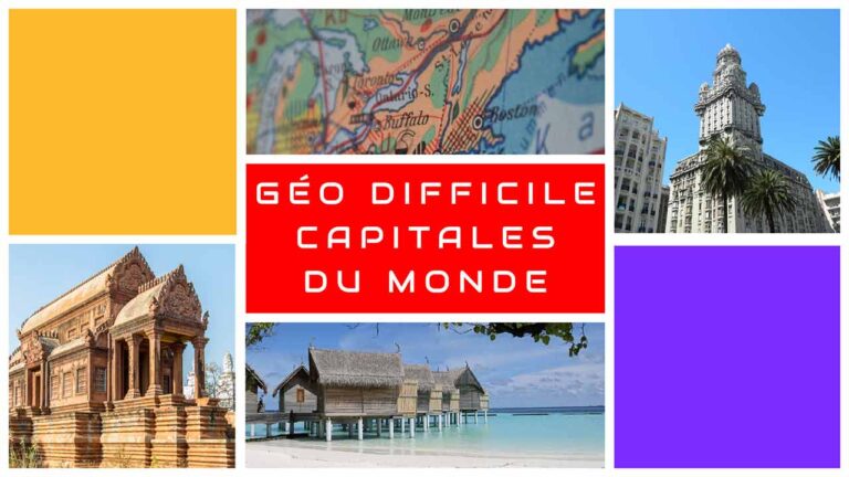 Lire la suite à propos de l’article Quiz capitales du monde difficile