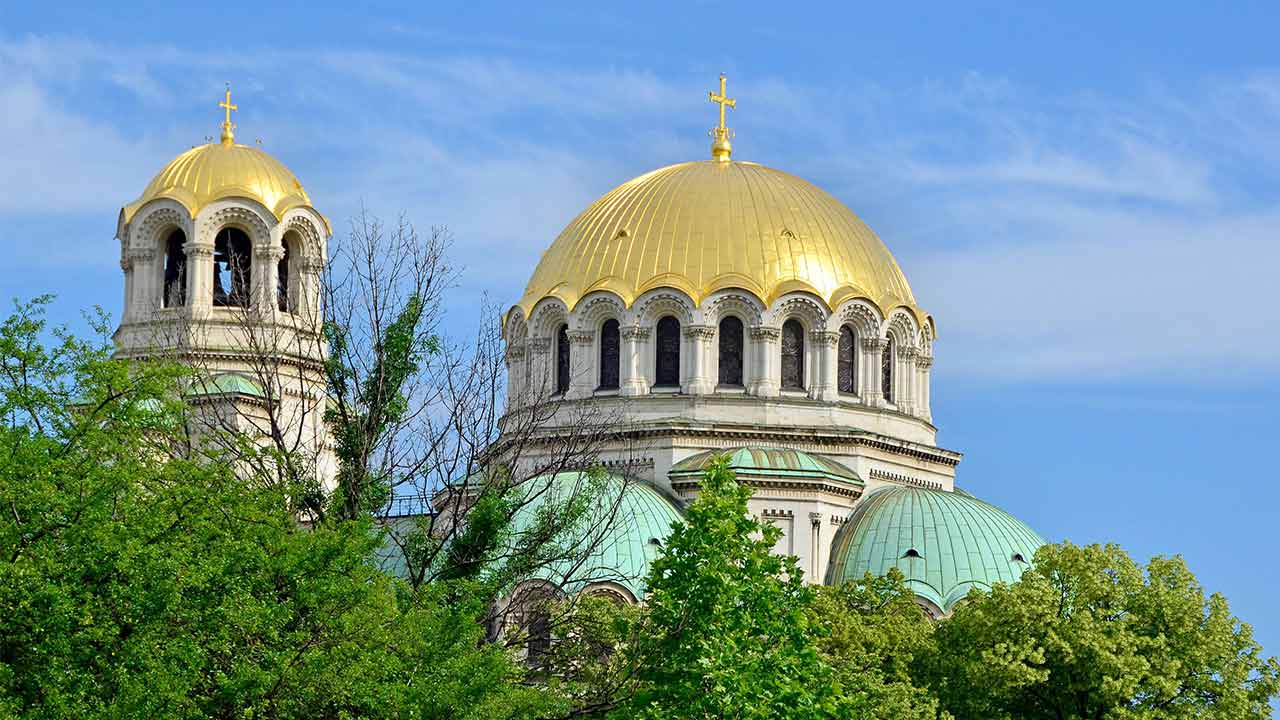 sofia bulgarie cathedrale saint slexandre nevsky