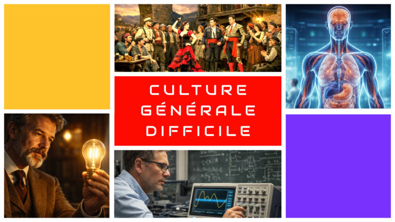 Quiz de culture générale difficile : test de connaissances 3 Quiz de culture générale difficile : test de connaissances