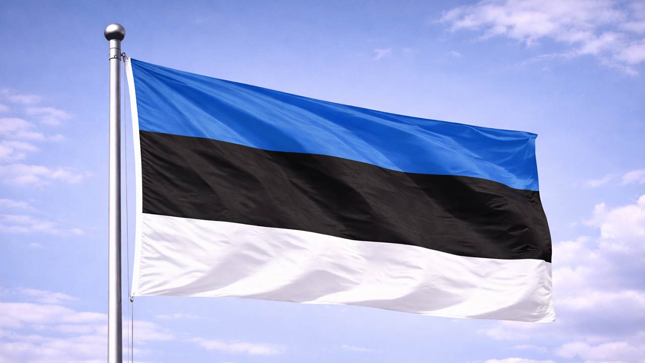 drapeau Estonie