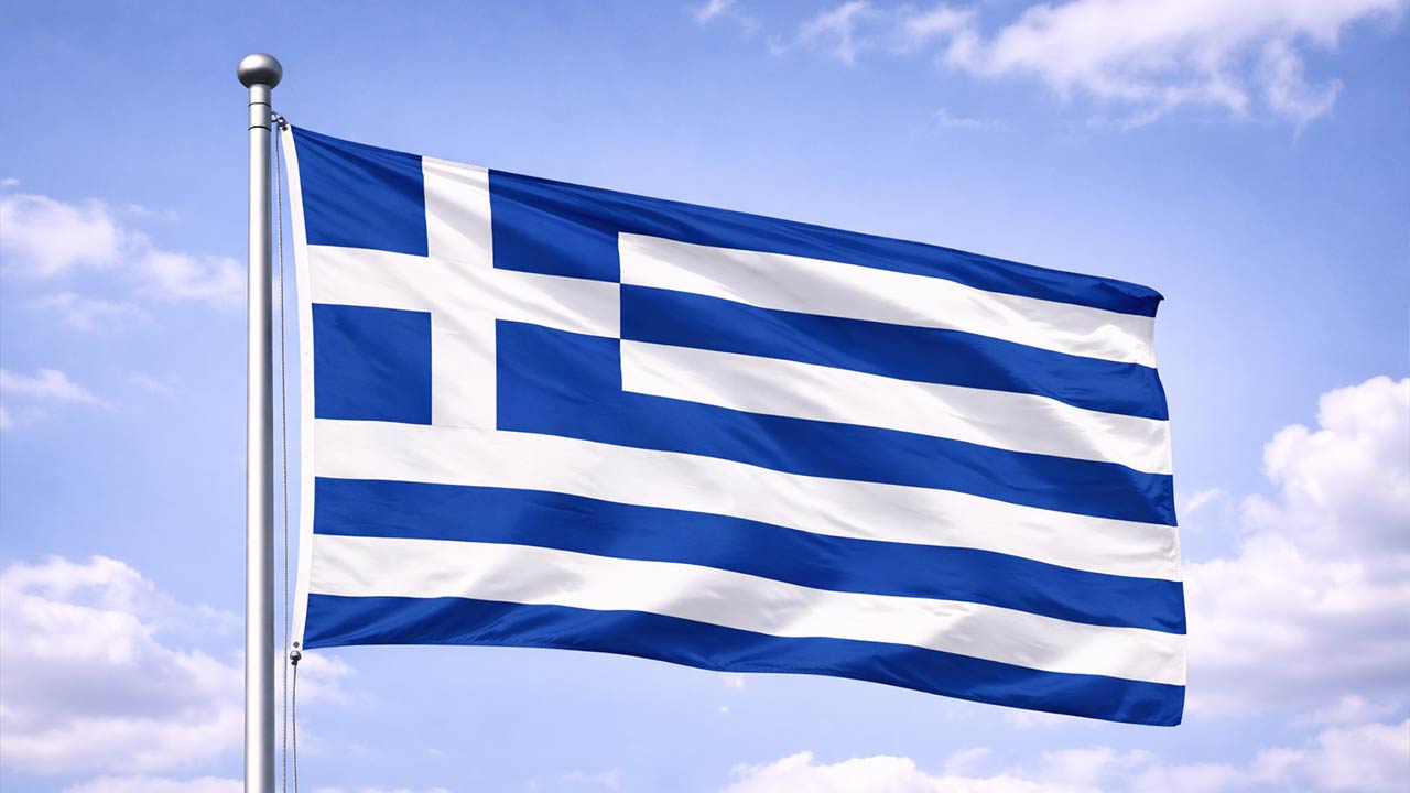 drapeau Grece