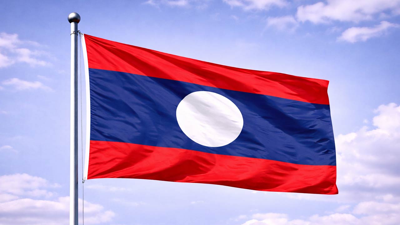 drapeau Laos