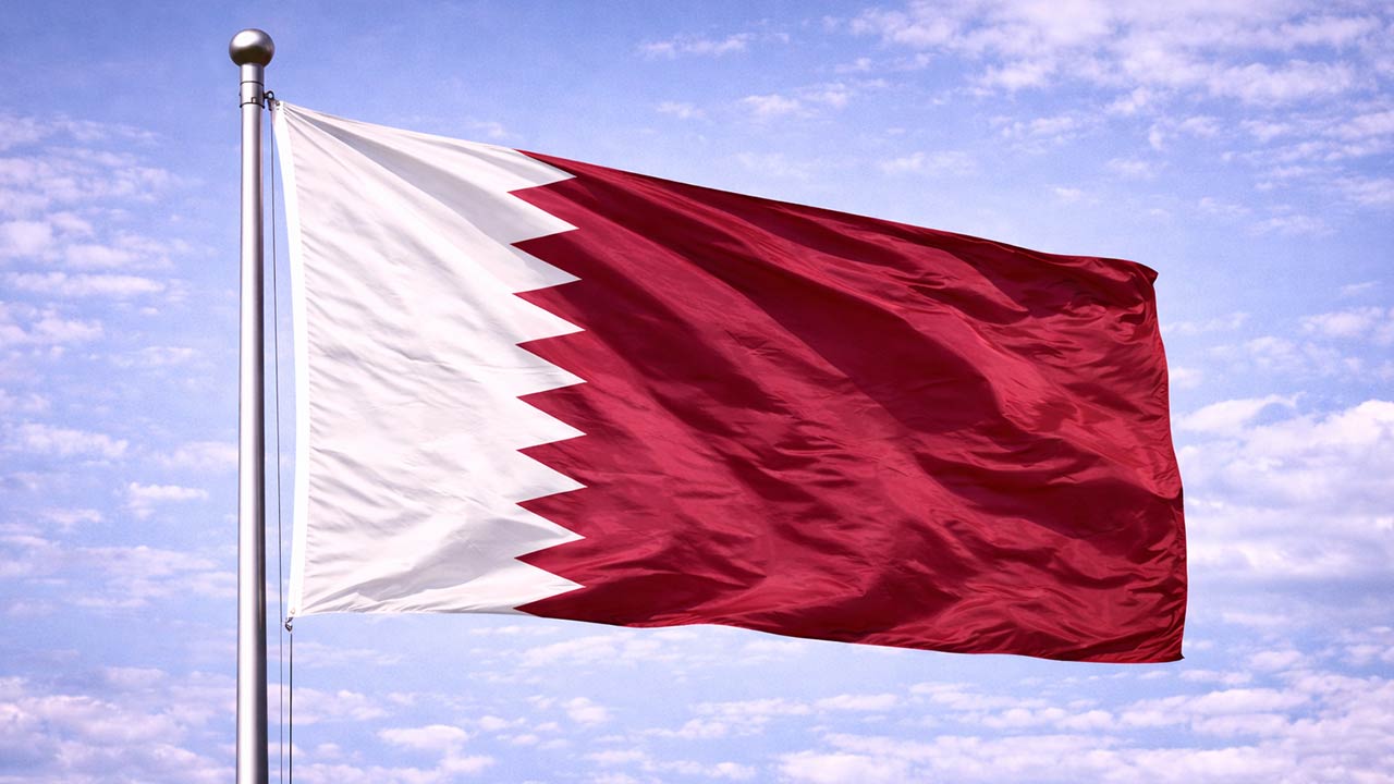 drapeau Qatar