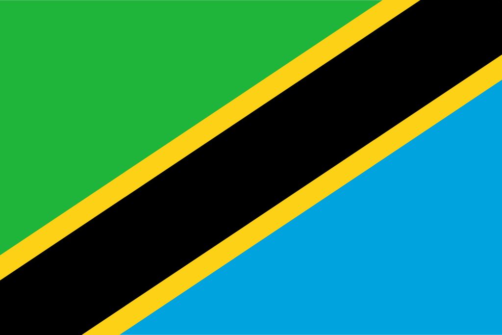 drapeau Tanzanie